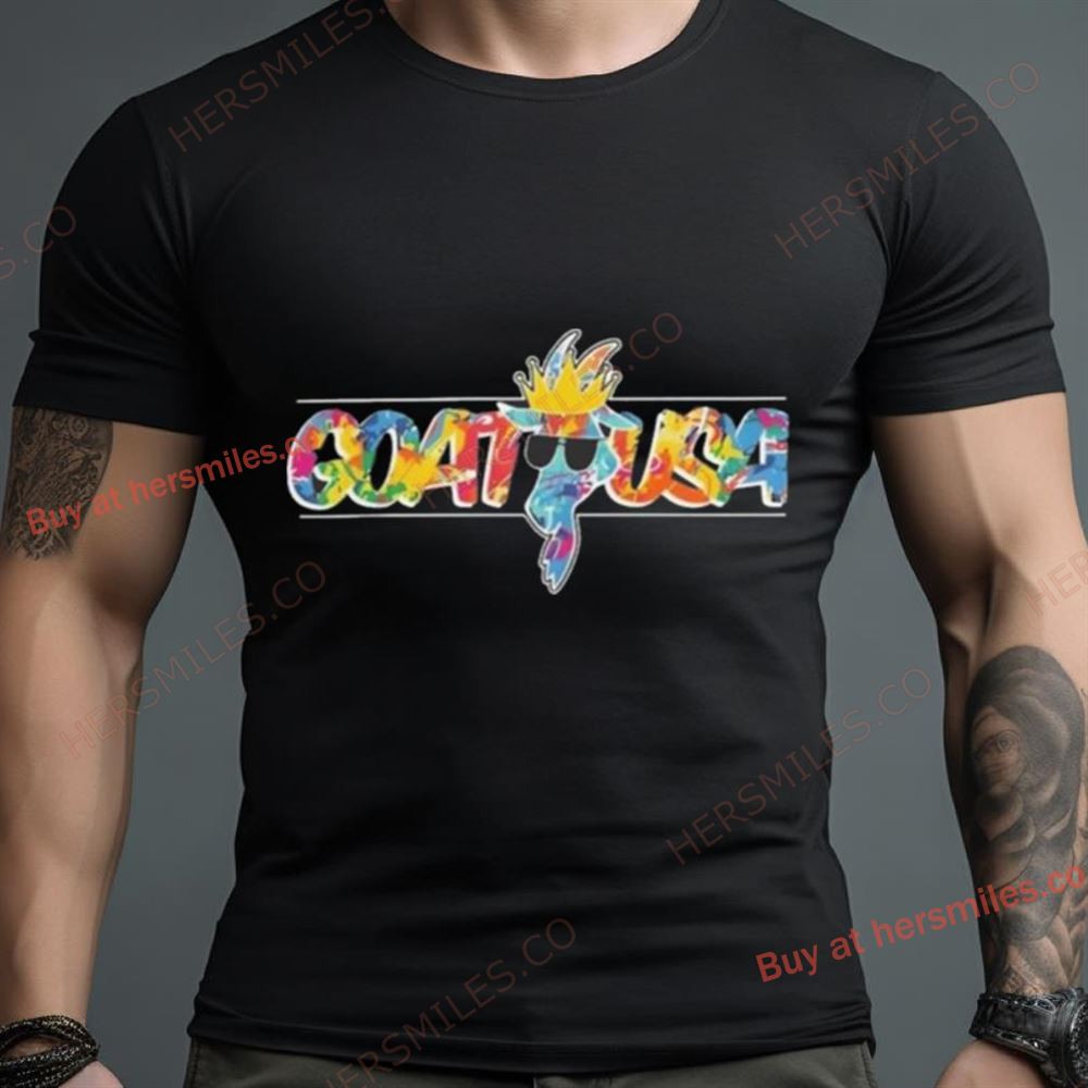 Goat Usa Postcard Shirt