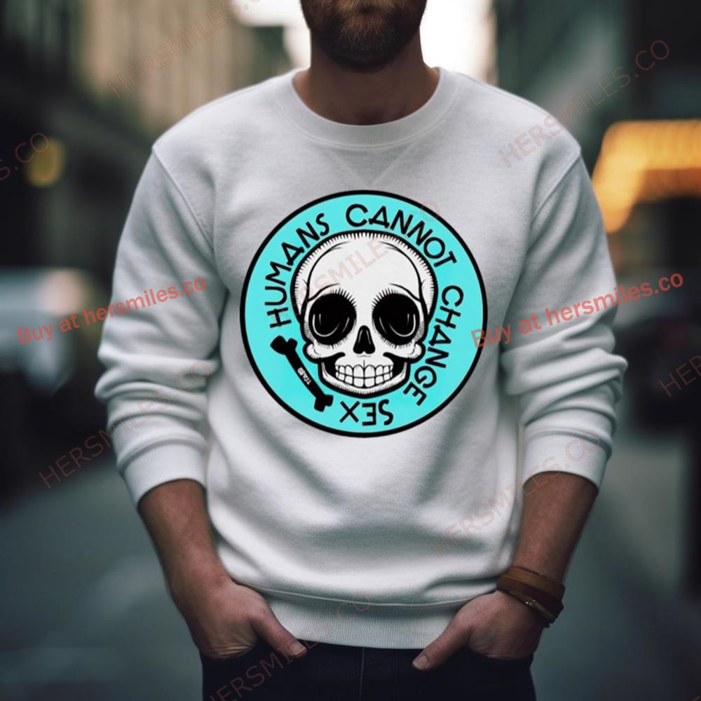 Humans Cannot Change Sex Logo Shirt