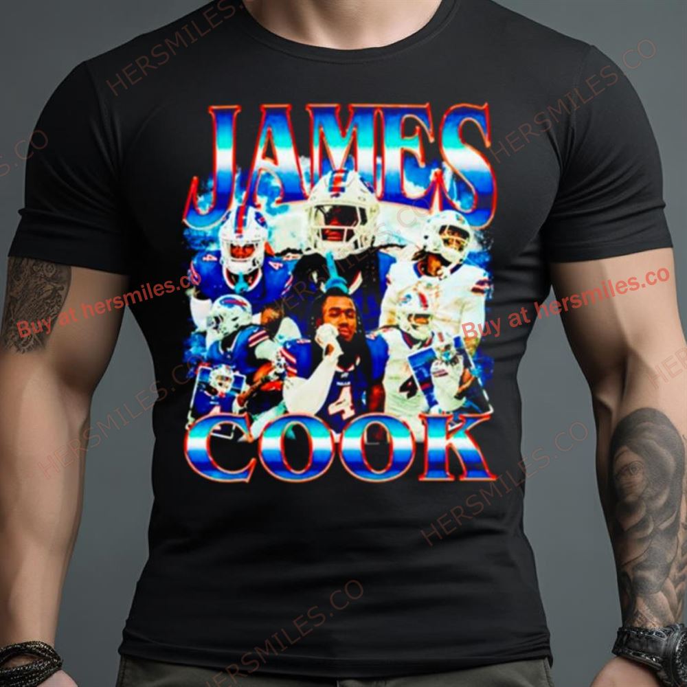 James Cook Buffalo Bills Vintage Shirt