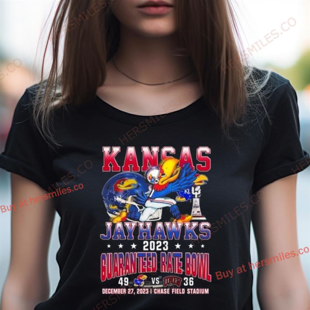 Kansas Jayhawks 2023 Guaranteed Rate Bowl Chase Field Stadium Shirt Kansas Jayhawks 2023 Guaranteed Rate Bowl Chase Field Stadium Shirt
