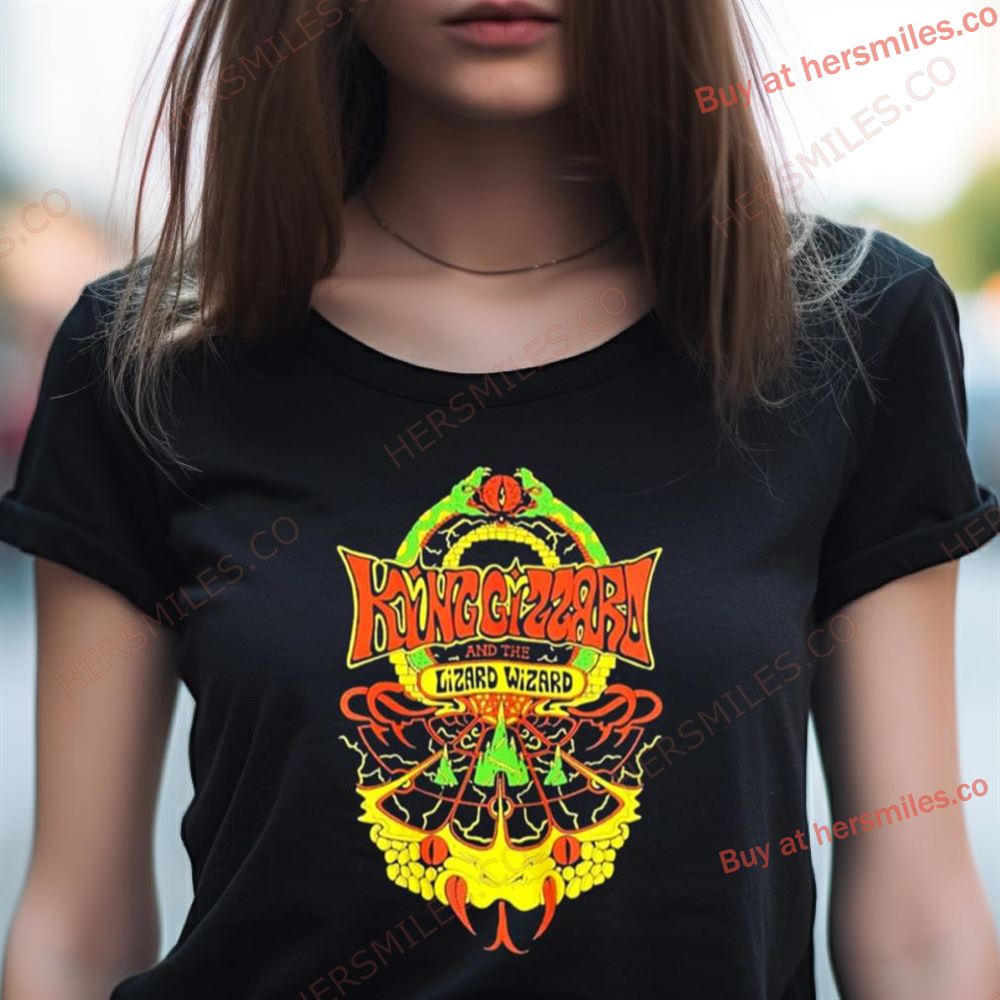 King Gizzard And The Lizard Wizard Logo Shirt King Gizzard And The Lizard Wizard Logo Shirt
