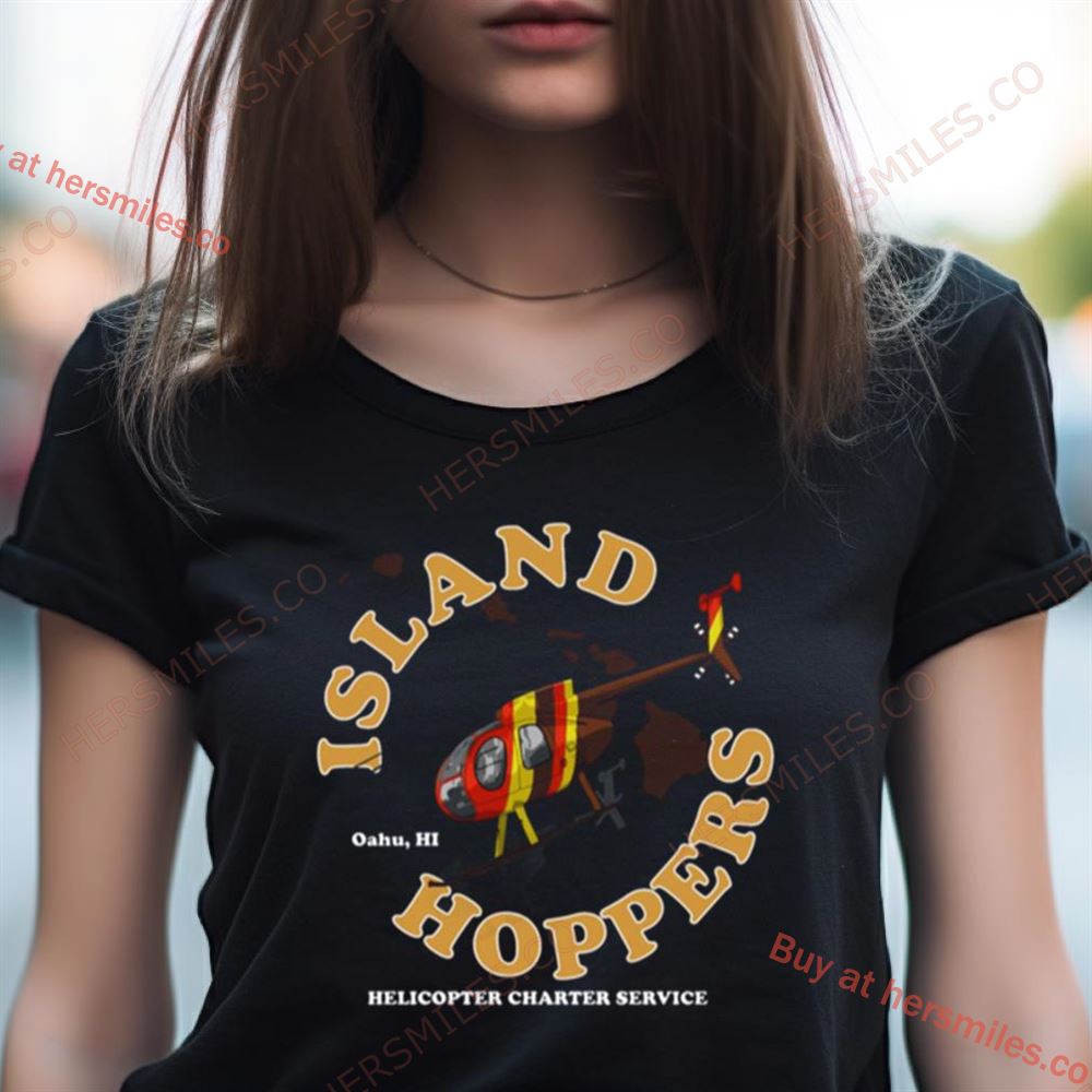 Magnum Pi S Island Hoppers Helicopter Charter Tom Selleck Shirt Magnum Pi S Island Hoppers Helicopter Charter Tom Selleck Shirt
