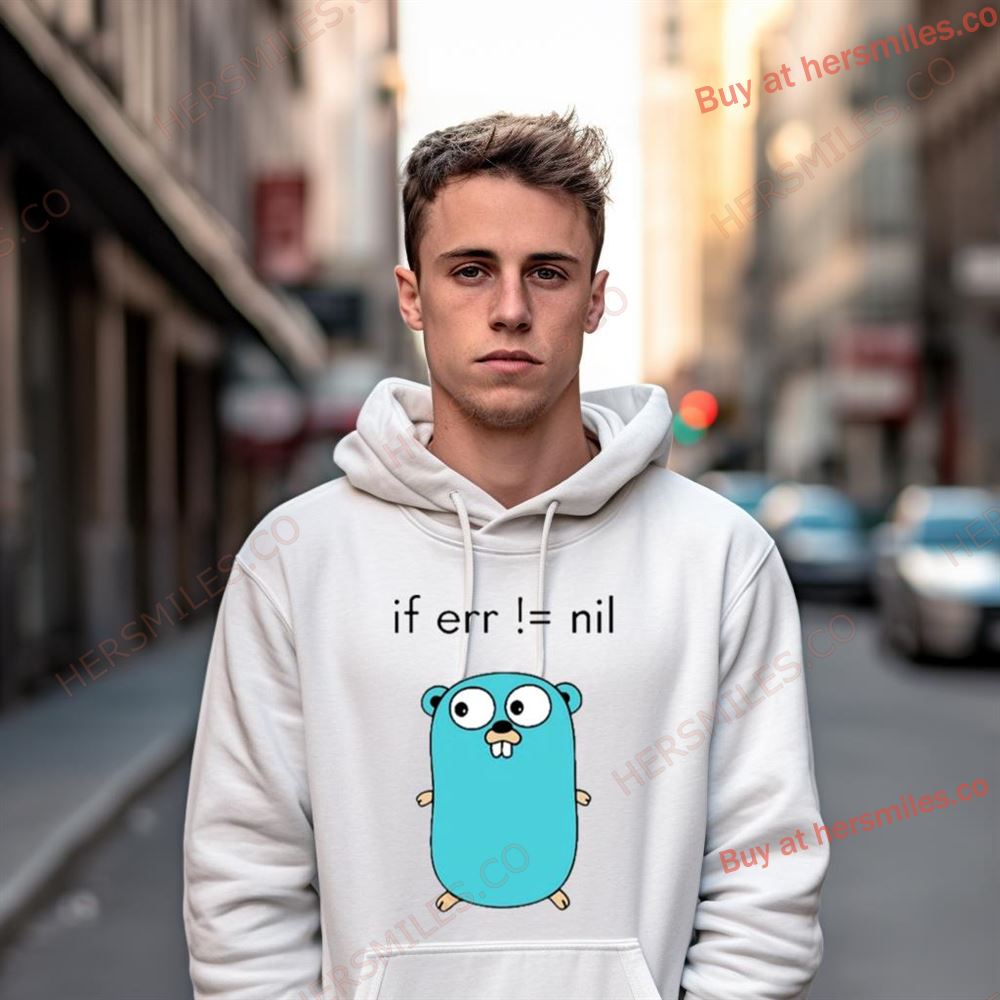 Mario Verbelen Wearing If Err = Nil Shirt Mario Verbelen Wearing If Err = Nil Shirt
