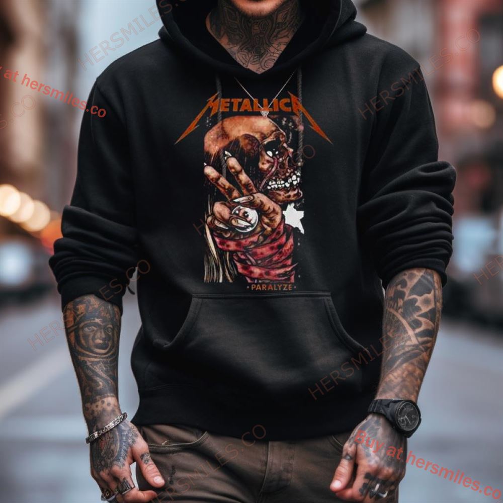 Metallica M72 Merch Store 2023 Paralyze Fan Gifts Two Sides Shirt Metallica M72 Merch Store 2023 Paralyze Fan Gifts Two Sides Shirt