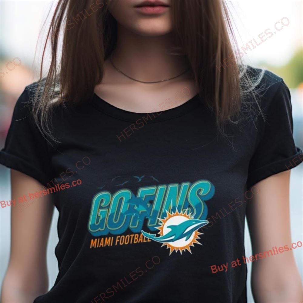Miami Dolphins Go Fins Local Logo Shirt Miami Dolphins Go Fins Local Logo Shirt