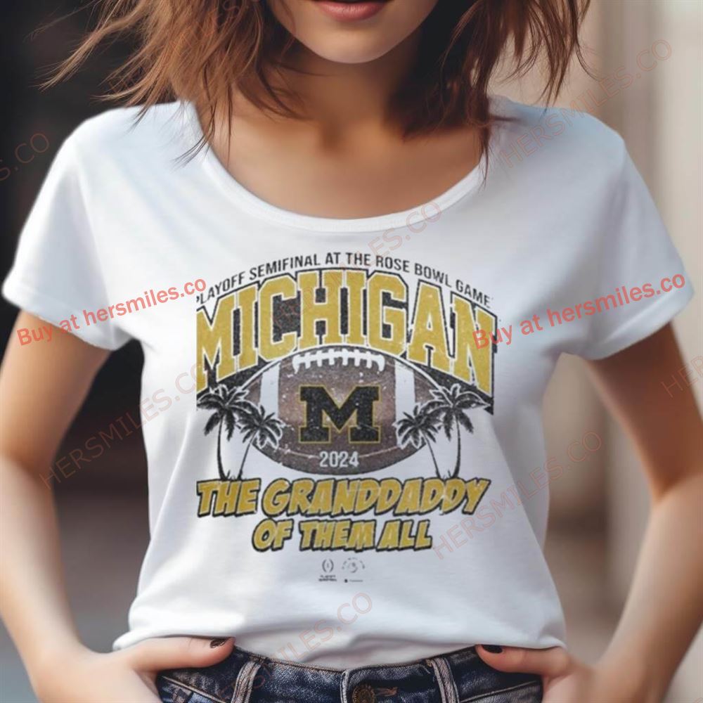 Michigan Wolverines Cfp Semi Final '47 Scrum Shirt Michigan Wolverines Cfp Semi Final '47 Scrum Shirt