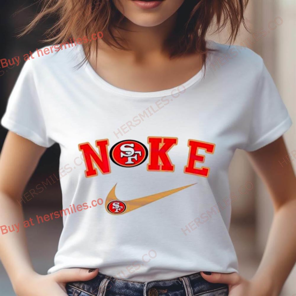 Nike Logo San Francisco 49Ers Retro Shirt Nike Logo San Francisco 49Ers Retro Shirt
