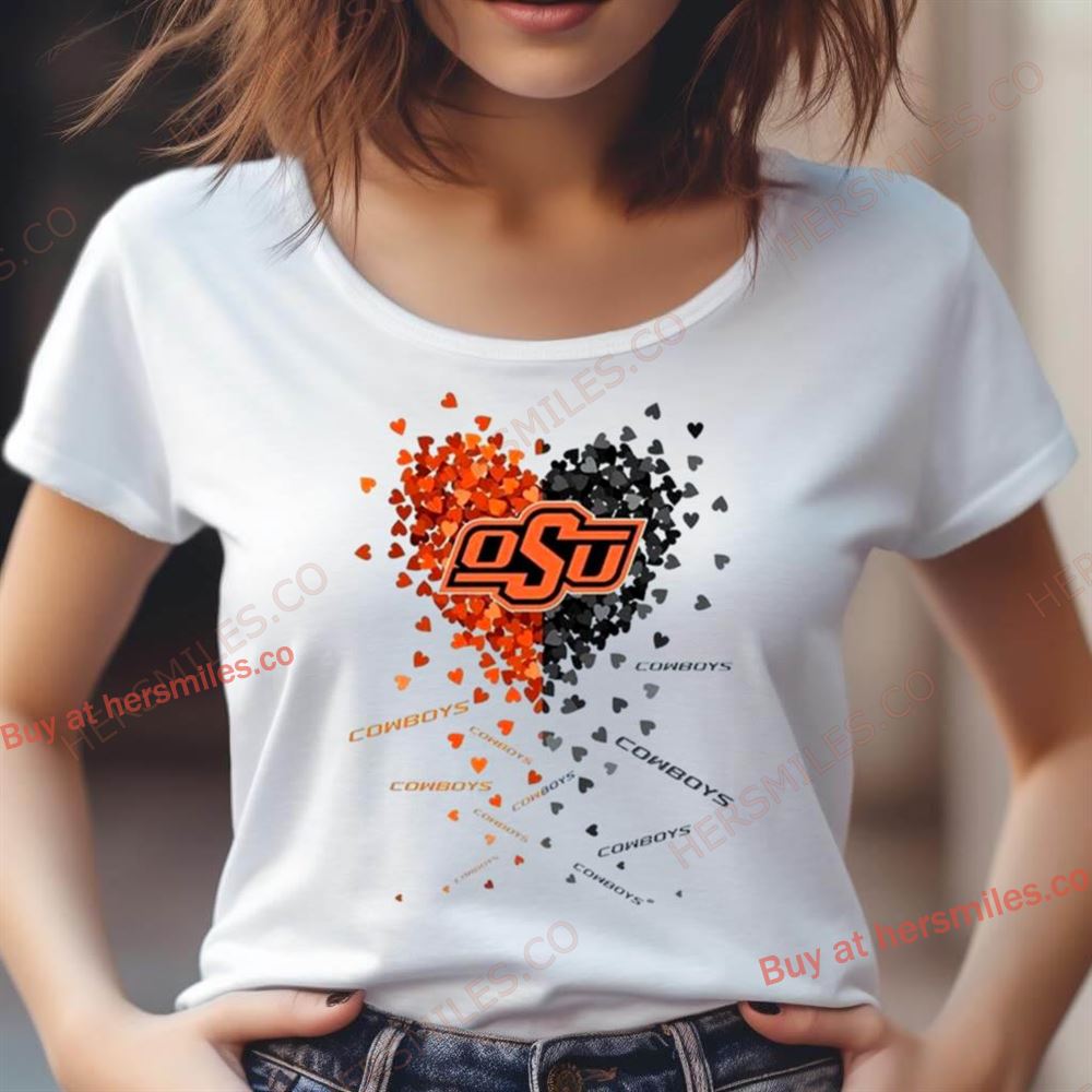 Oklahoma State Cowboys Tiny Heart Shape 2023 Shirt Oklahoma State Cowboys Tiny Heart Shape 2023 Shirt