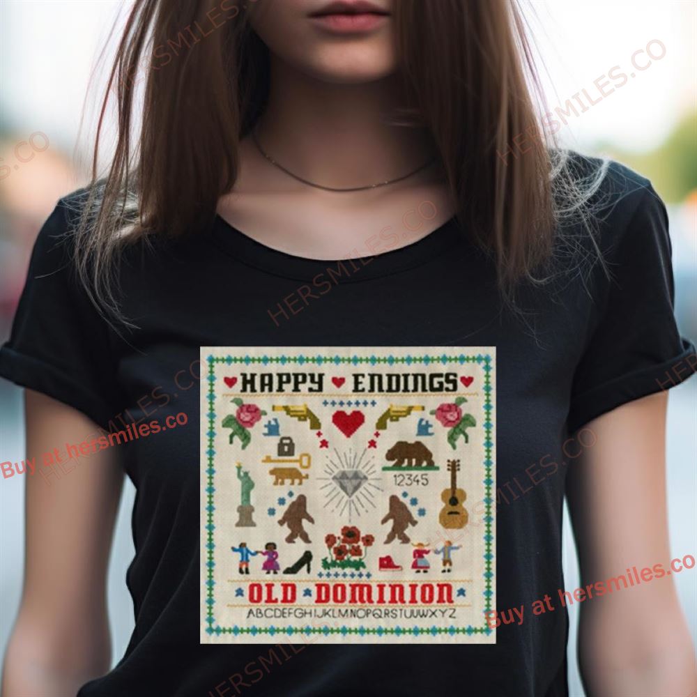 Old Dominion Happy Endings Shirt Old Dominion Happy Endings Shirt