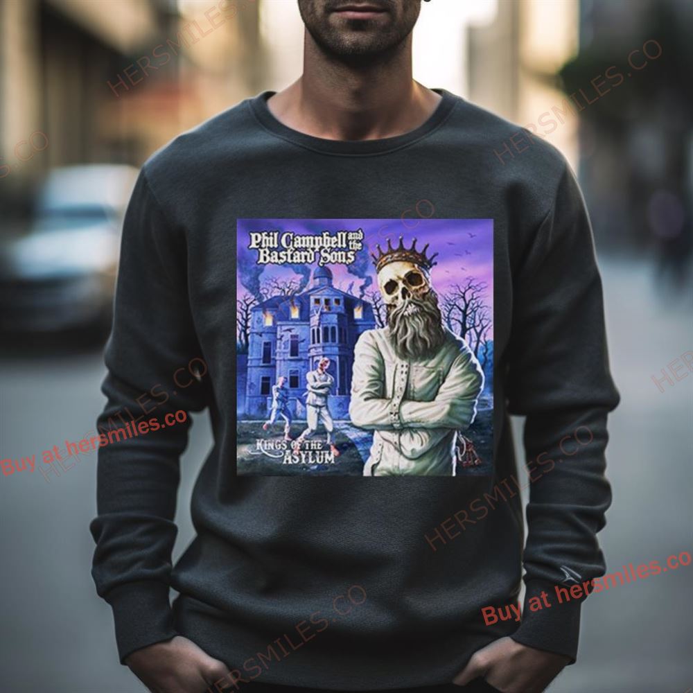 Phil Campbell And The Bastard Sons Kings Of The Asylum Number 4 The Metal Voice Metal Albums 2023 Shirt