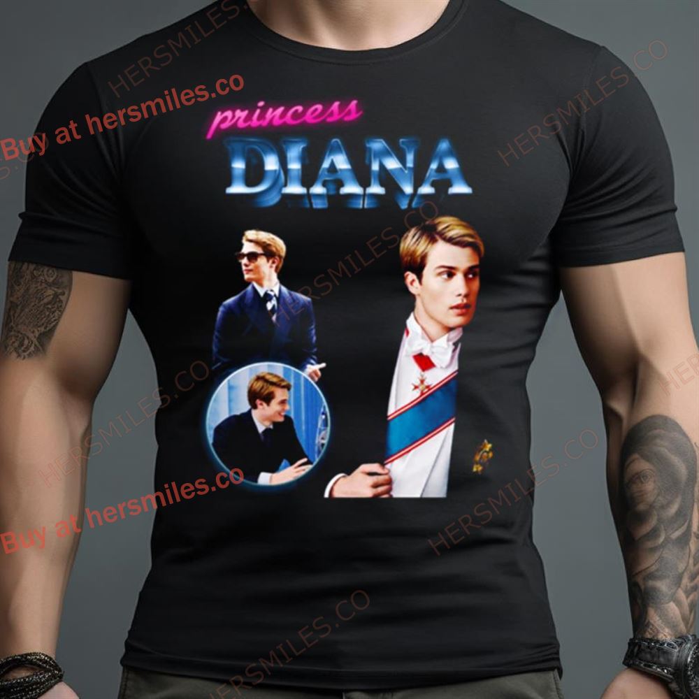 Prince Henry Red White And Royal Blue Shirt