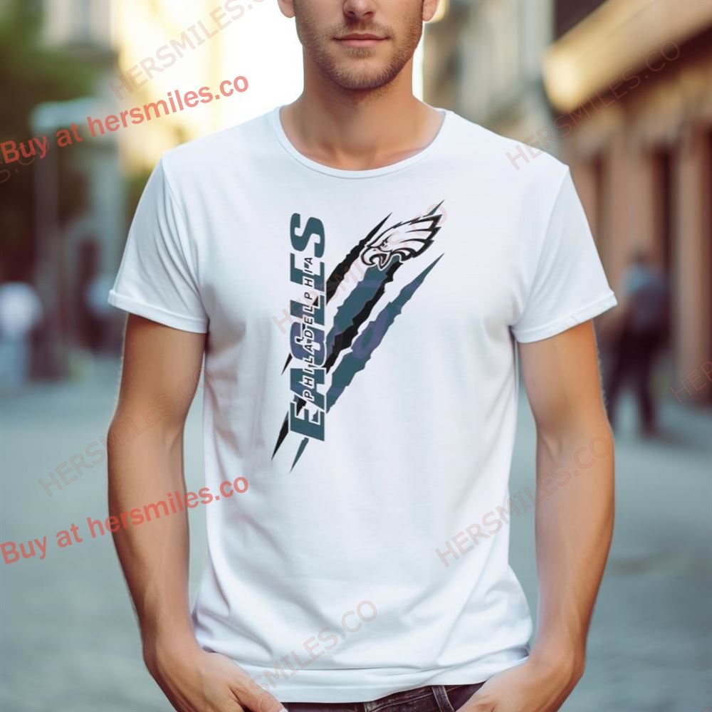 Scratch Philadelphia Eagles Nfl Team Shirt