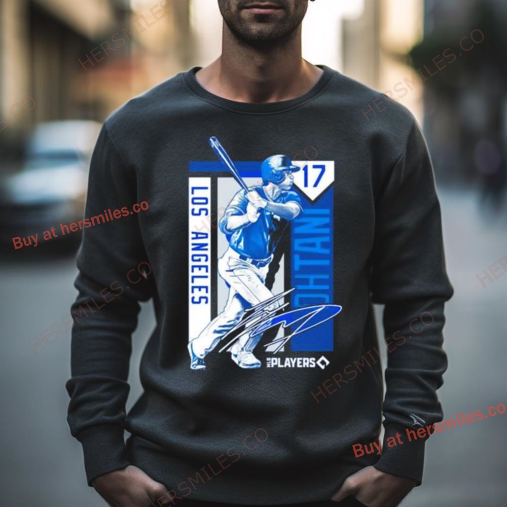 Shohei Ohtani Los Angeles Dodgers Coed Sportswear Unisex Colorblock Shirt