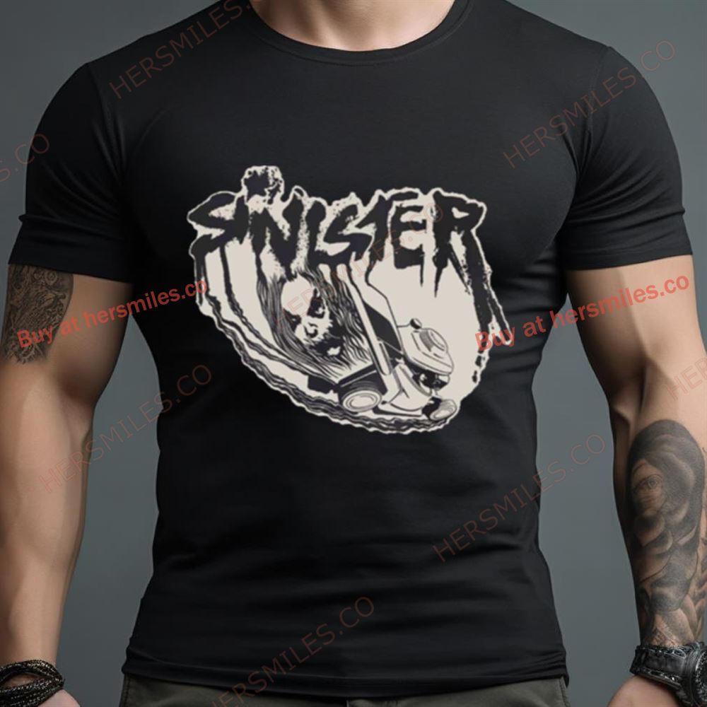 Sinister Lawn Mower White Shirt