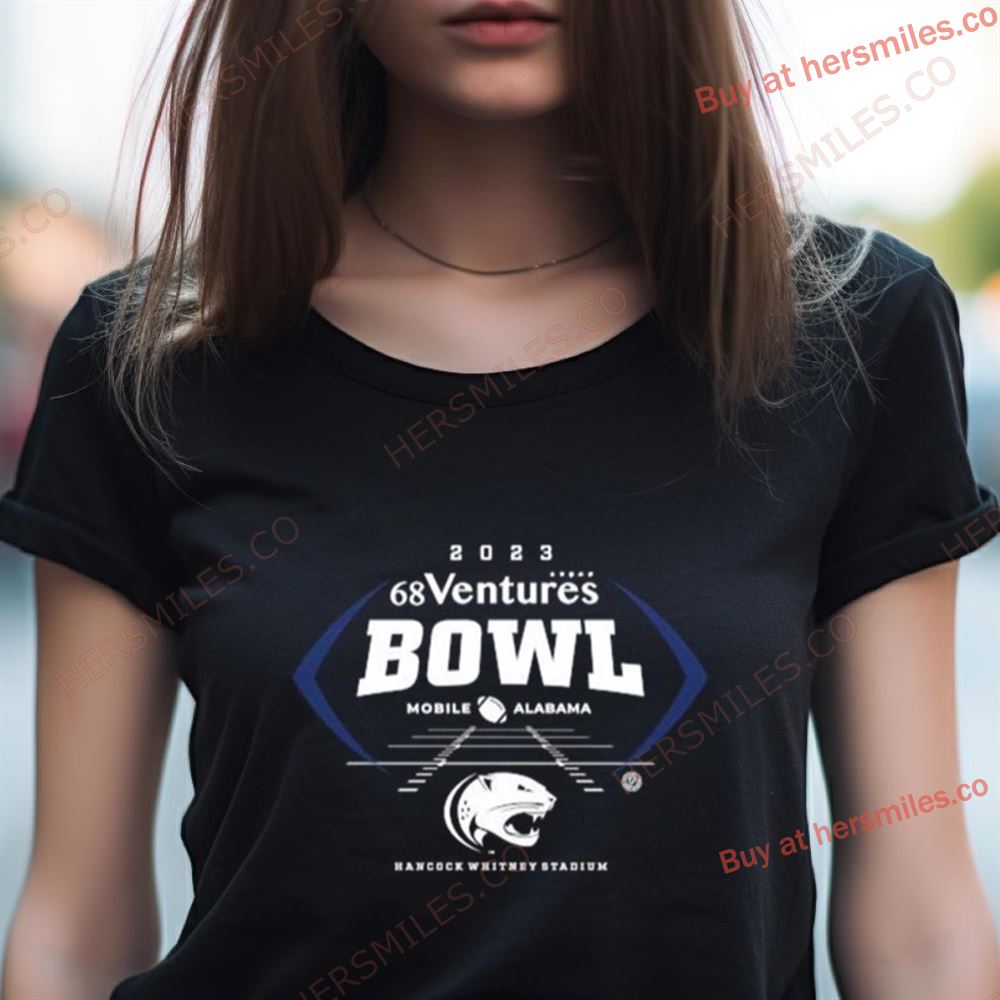 South Alabama Jaguars 2023 68 Ventures Bowl Hancock Whitney Stadium Shirt South Alabama Jaguars 2023 68 Ventures Bowl Hancock Whitney Stadium Shirt