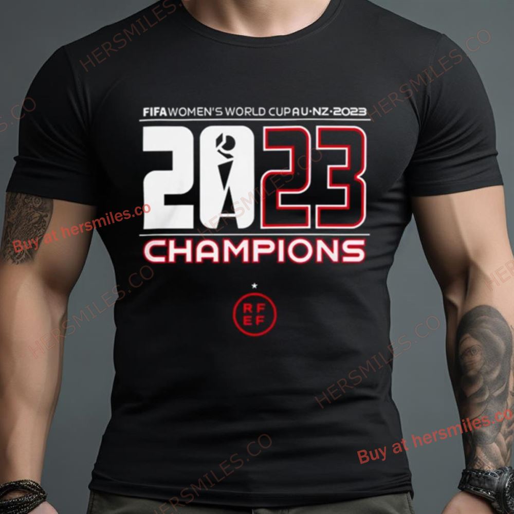 Spain Fifa Women’S World Cup 2023 Champions Shirt
