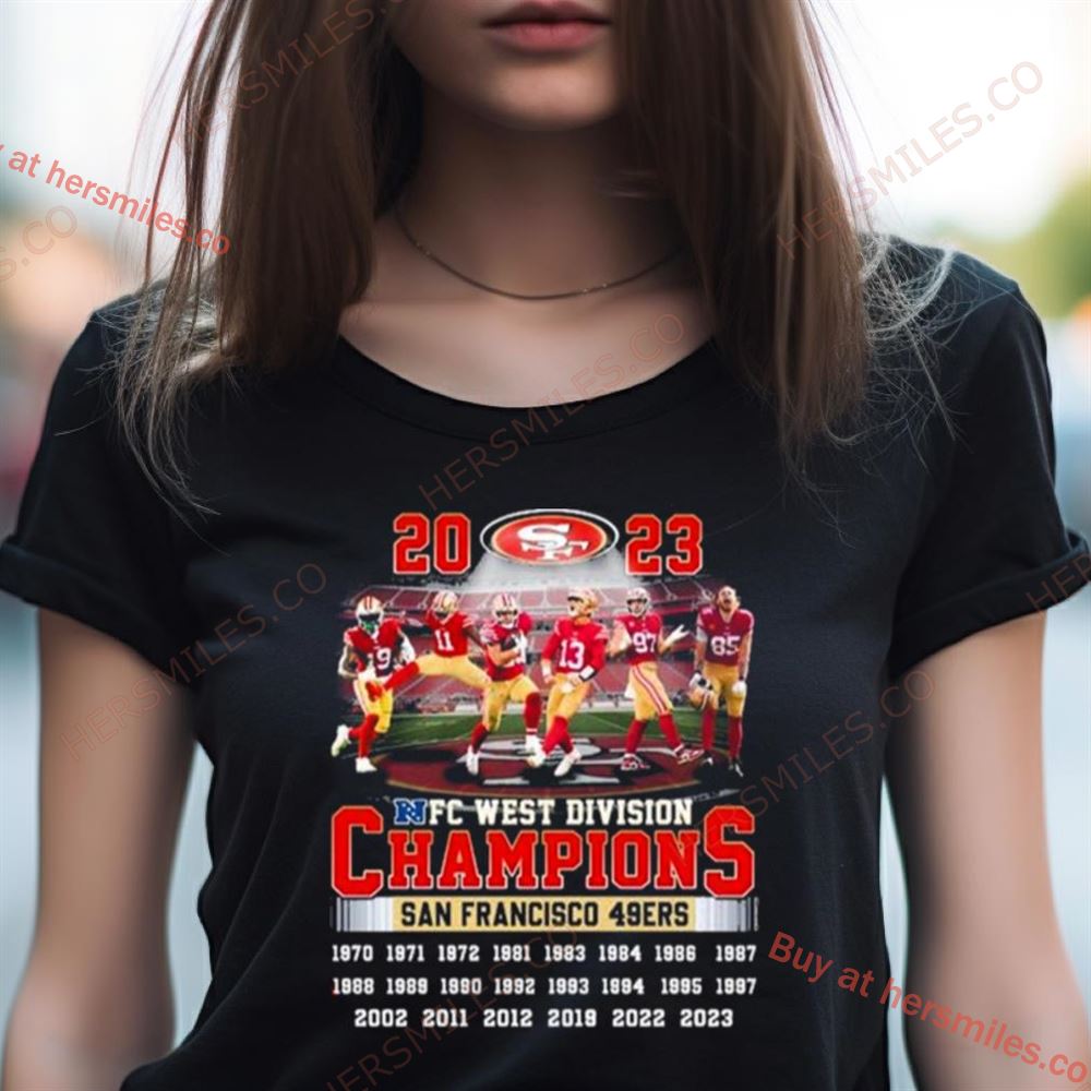 Squad Goals San Francisco 49Ers 2023 Nfc West Division Champions Shirt Squad Goals San Francisco 49Ers 2023 Nfc West Division Champions Shirt