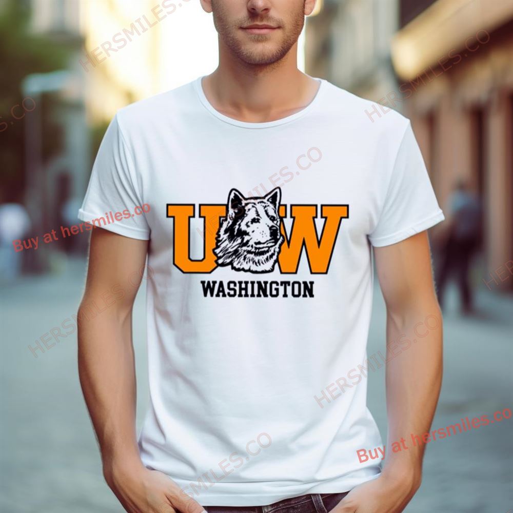 University Of Washington Huskies Football Shirt