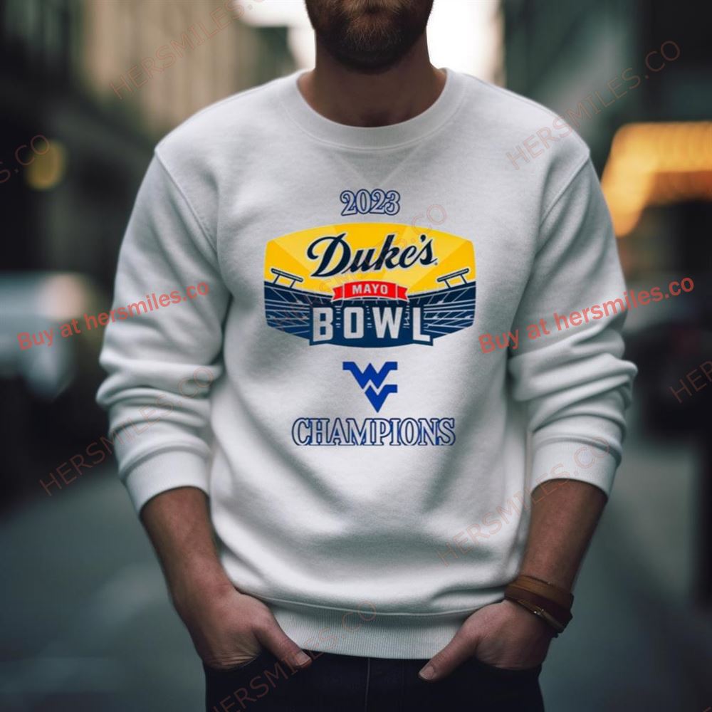West Virginia 2023 Duke’S Mayo Bowl Champions Shirt