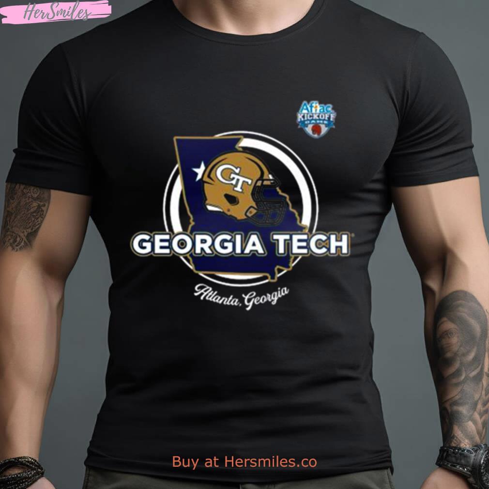 2023 Aflac Kickoff Game Georgia Tech Schedule Shirt Hersmiles