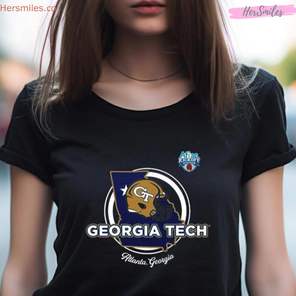 2023 Aflac Kickoff Game Georgia Tech Schedule Shirt Hersmiles