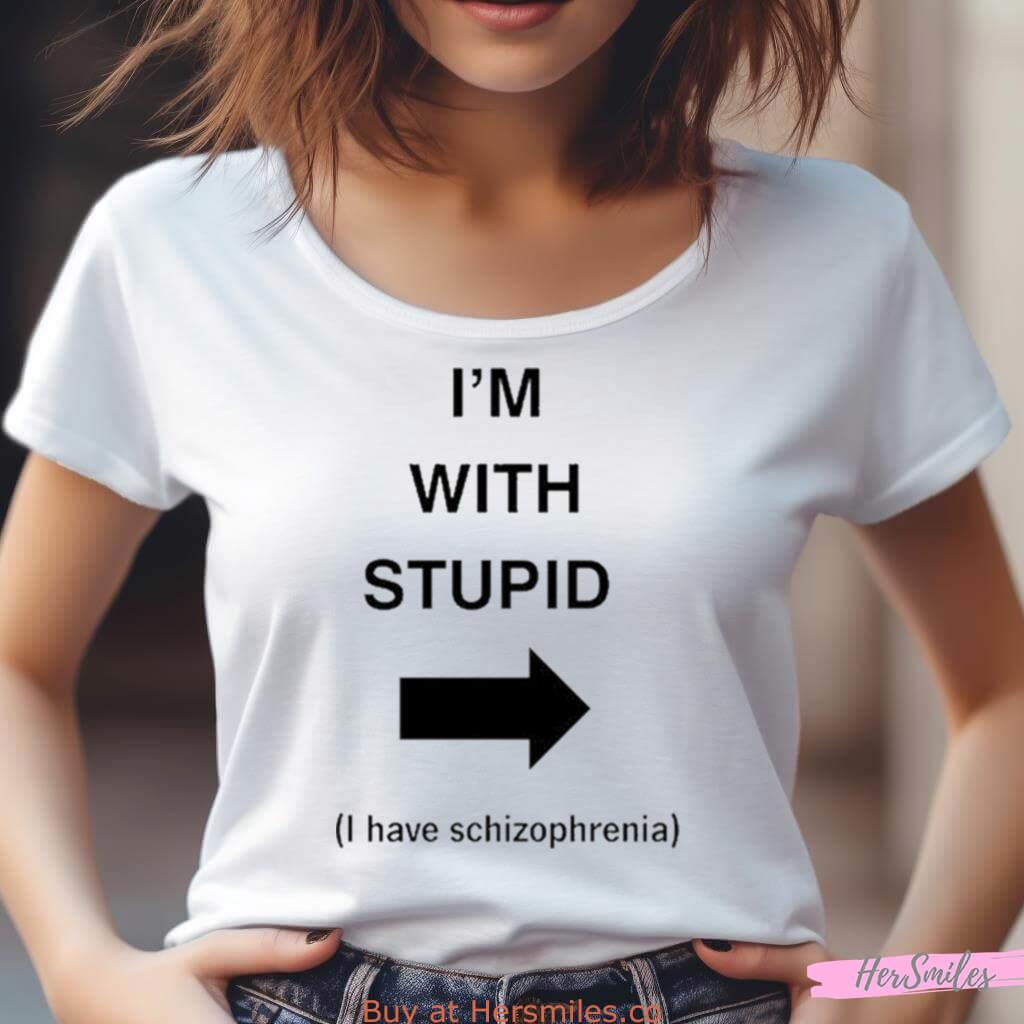 Alex Ernst I'M With Stupid Shirt Alex Ernst I'M With Stupid Shirt