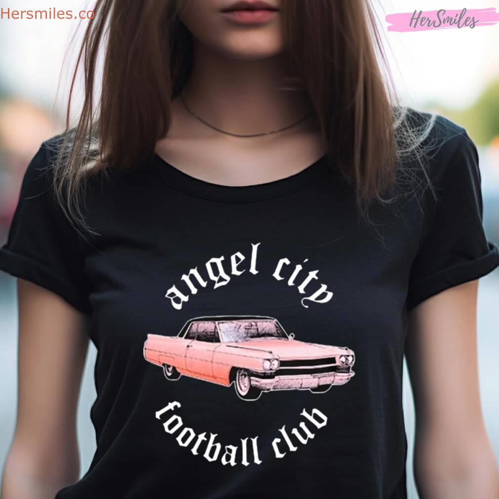 Angel City X Mitchel Football Club Art Design Shirt Angel City X Mitchel Football Club Art Design Shirt