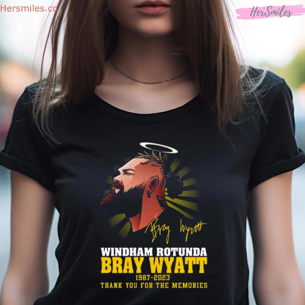 Angels Windham Rotunda Bray Wyatt 1987 2023 Thank You For The Memories Signature Shirt Angels Windham Rotunda Bray Wyatt 1987 2023 Thank You For The Memories Signature Shirt