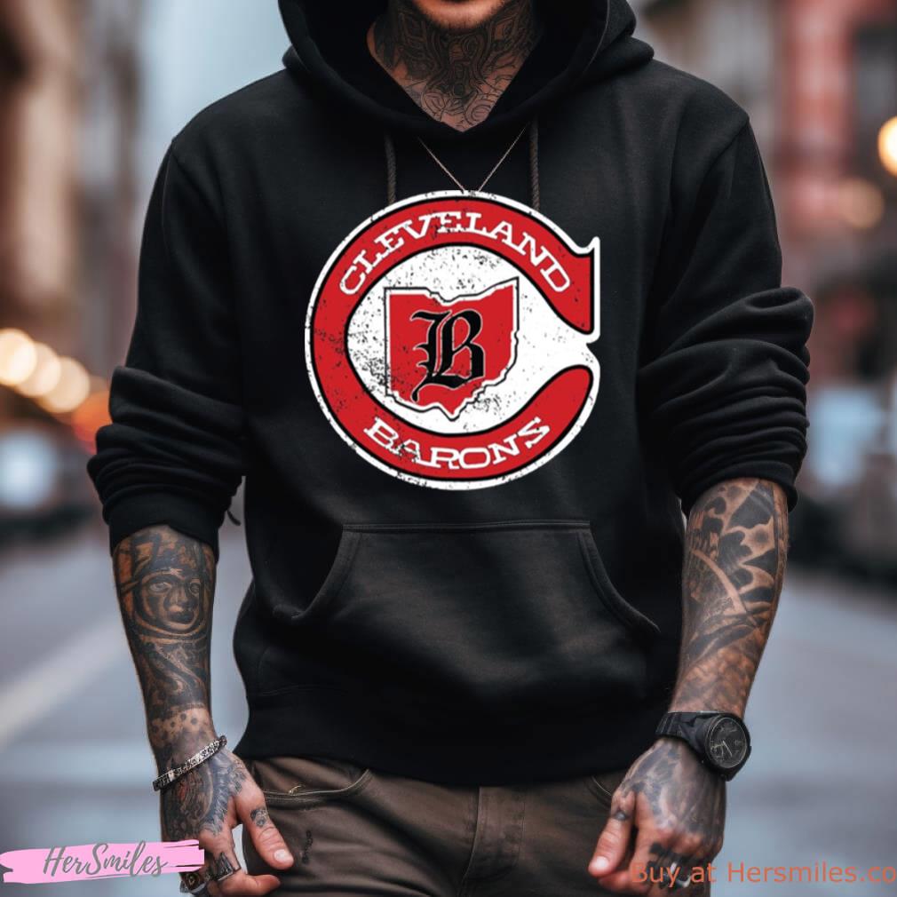 Cleveland Barons Logo Defunct Ohio Hockey Team 1976 1978 Shirt Cleveland Barons Logo Defunct Ohio Hockey Team 1976 1978 Shirt
