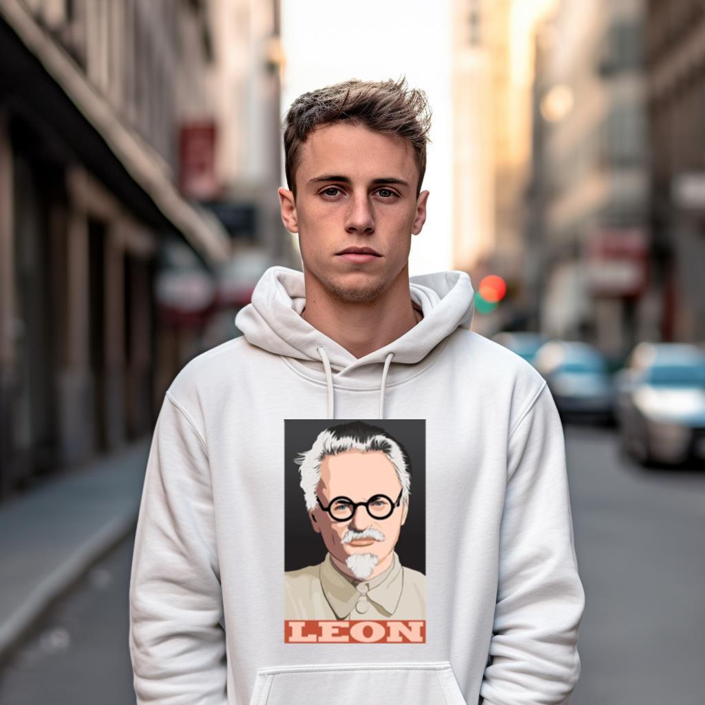 Colored Leon Trotsky Portrait Shirt Colored Leon Trotsky Portrait Shirt