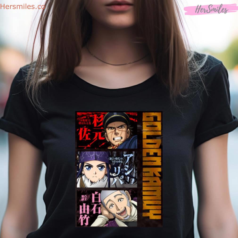 Golden Kamuy Characters Anime Design Shirt Golden Kamuy Characters Anime Design Shirt