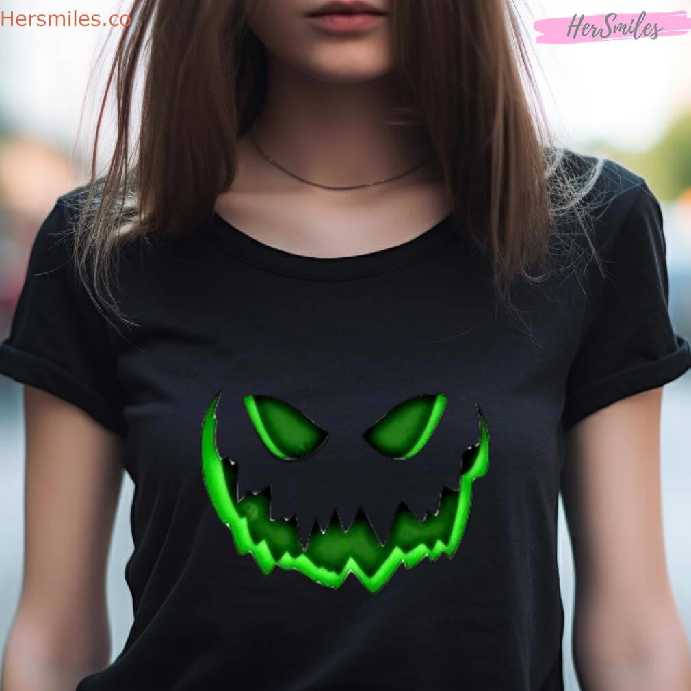 Green Pumpkin Halloween Shirt Green Pumpkin Halloween Shirt