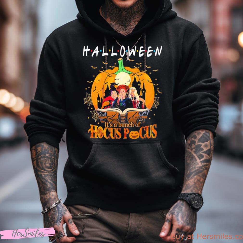 Halloween Friends It'S A Bunch Of Hocus Pocus Shirt Halloween Friends It'S A Bunch Of Hocus Pocus Shirt