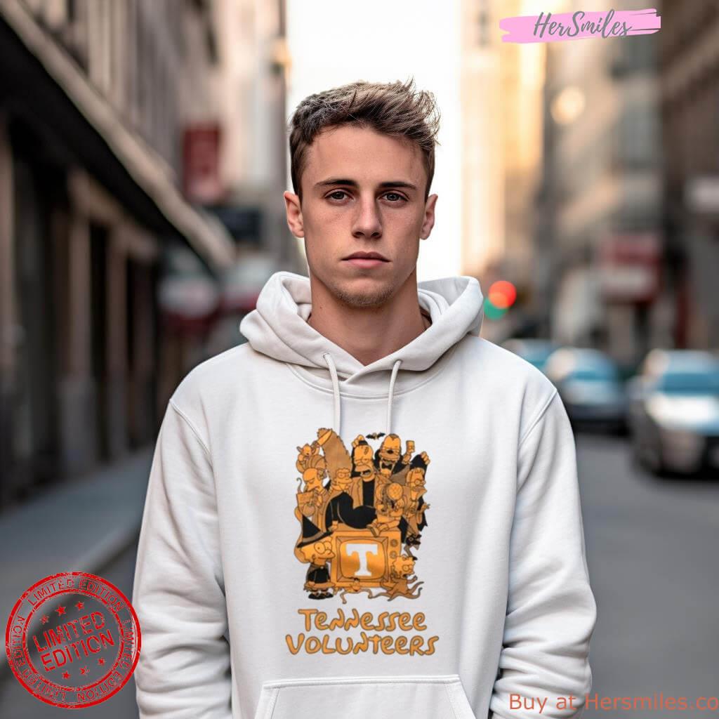 Halloween The Simpsons Family Tennessee Volunteers Shirt Halloween The Simpsons Family Tennessee Volunteers Shirt