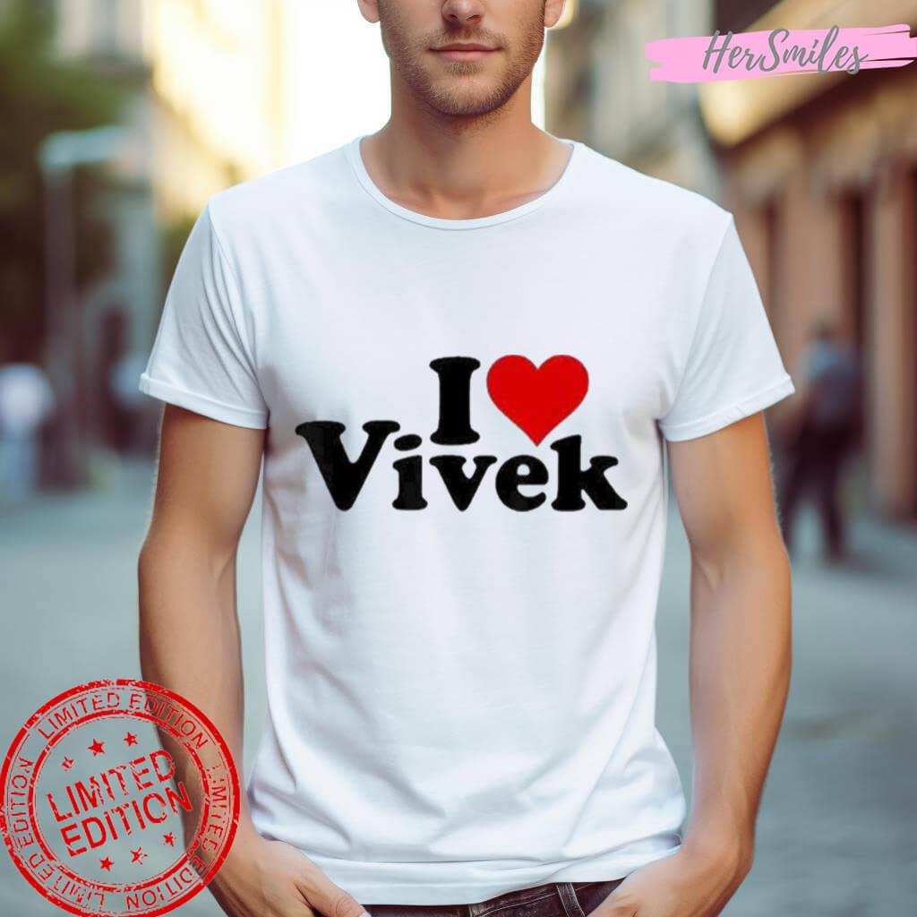I Love Heart Vivek Ramaswamy 2024 Unisex Political Shirt