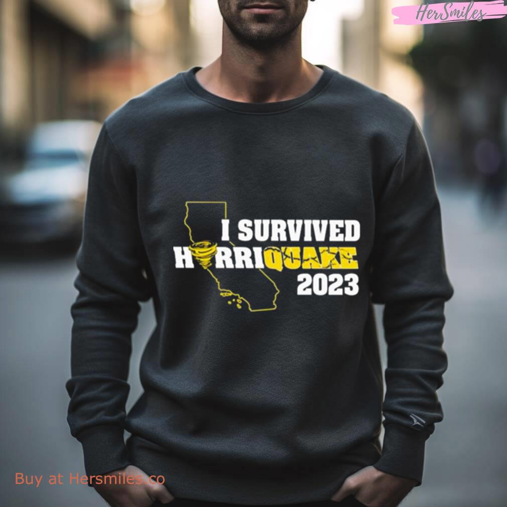 I Survived Hurriquake 2023 Shirt