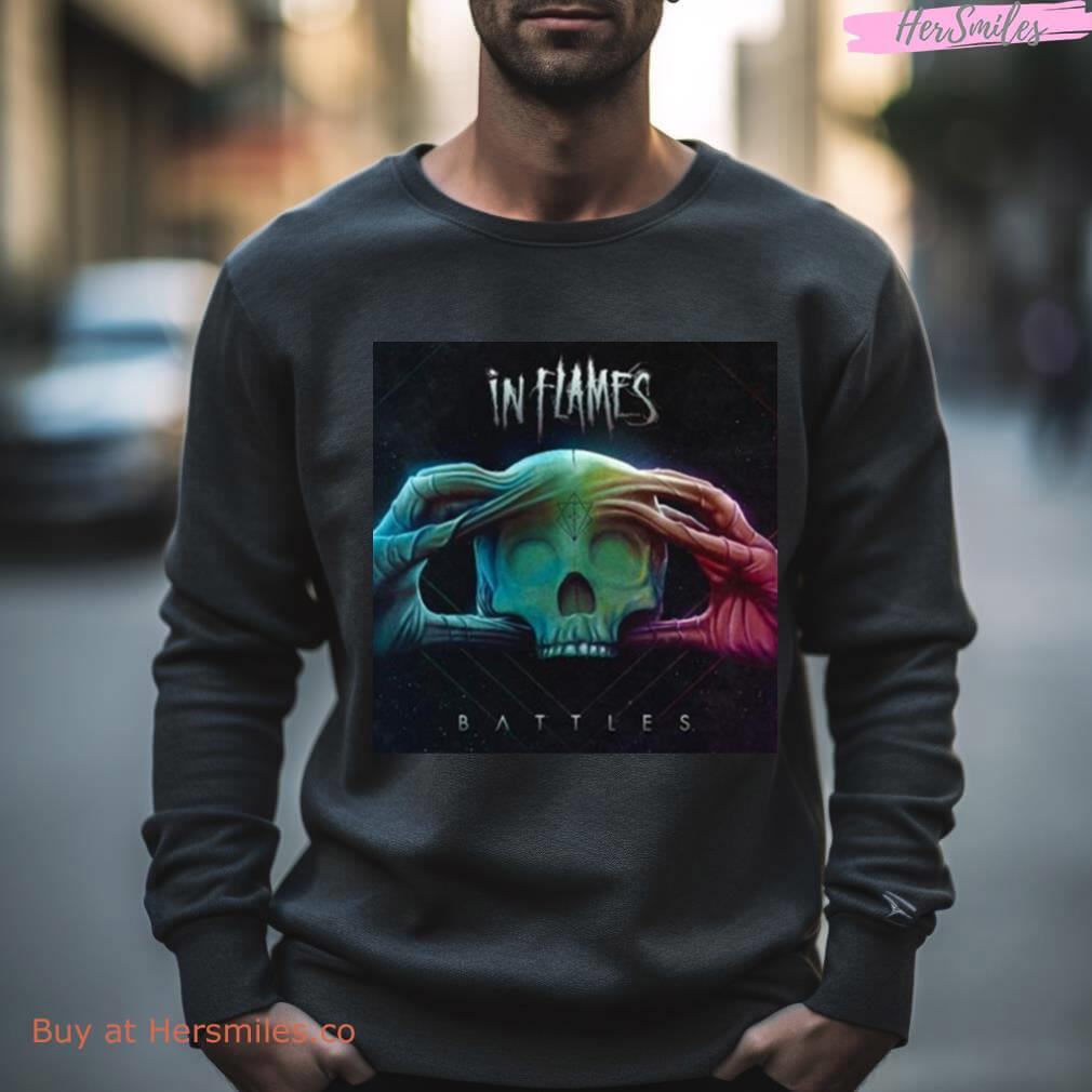 In Flames Battles Release Date 1St September 2023 Shirt