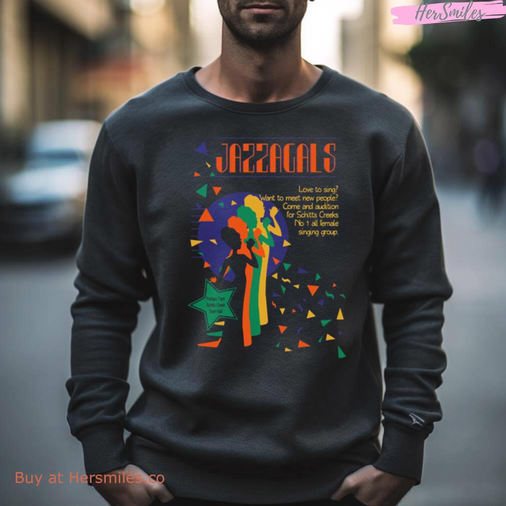 T-shirt Unisex Fellow Friends – Jazzagals, Stampa Di Qualità, Cotone Morbido