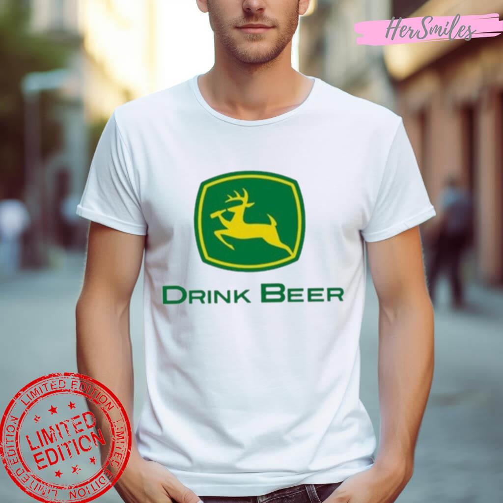 Middle Class Fancy Drink Beer Logo Design Shirt