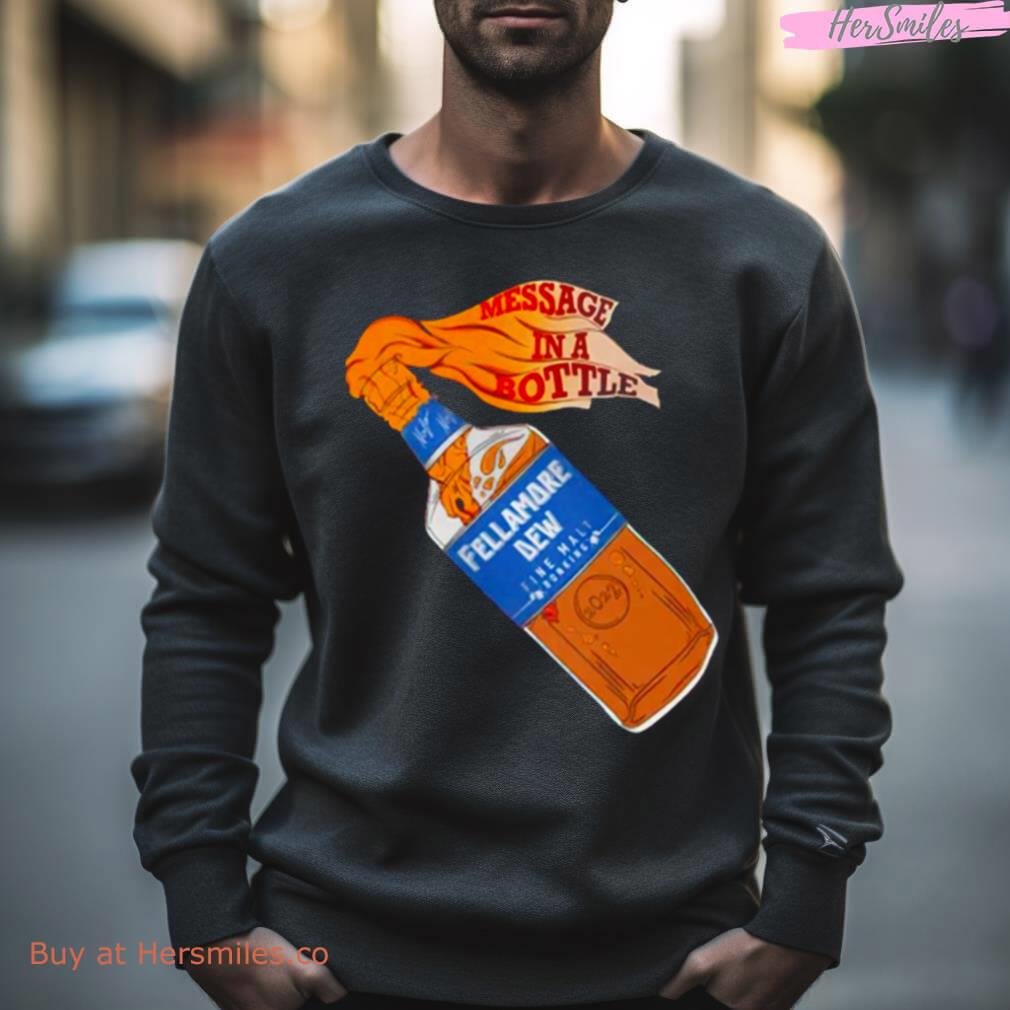 Nafo Message In A Bottle Shirt
