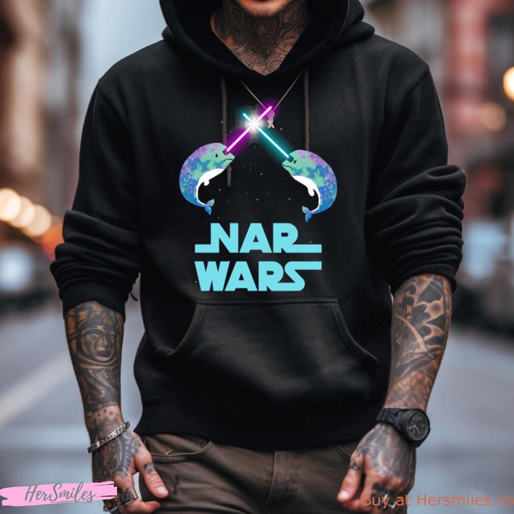 Nar Wars Narwhal Space Star Saber Light Parody Unicorn Of The Sea Shirt Nar Wars Narwhal Space Star Saber Light Parody Unicorn Of The Sea Shirt