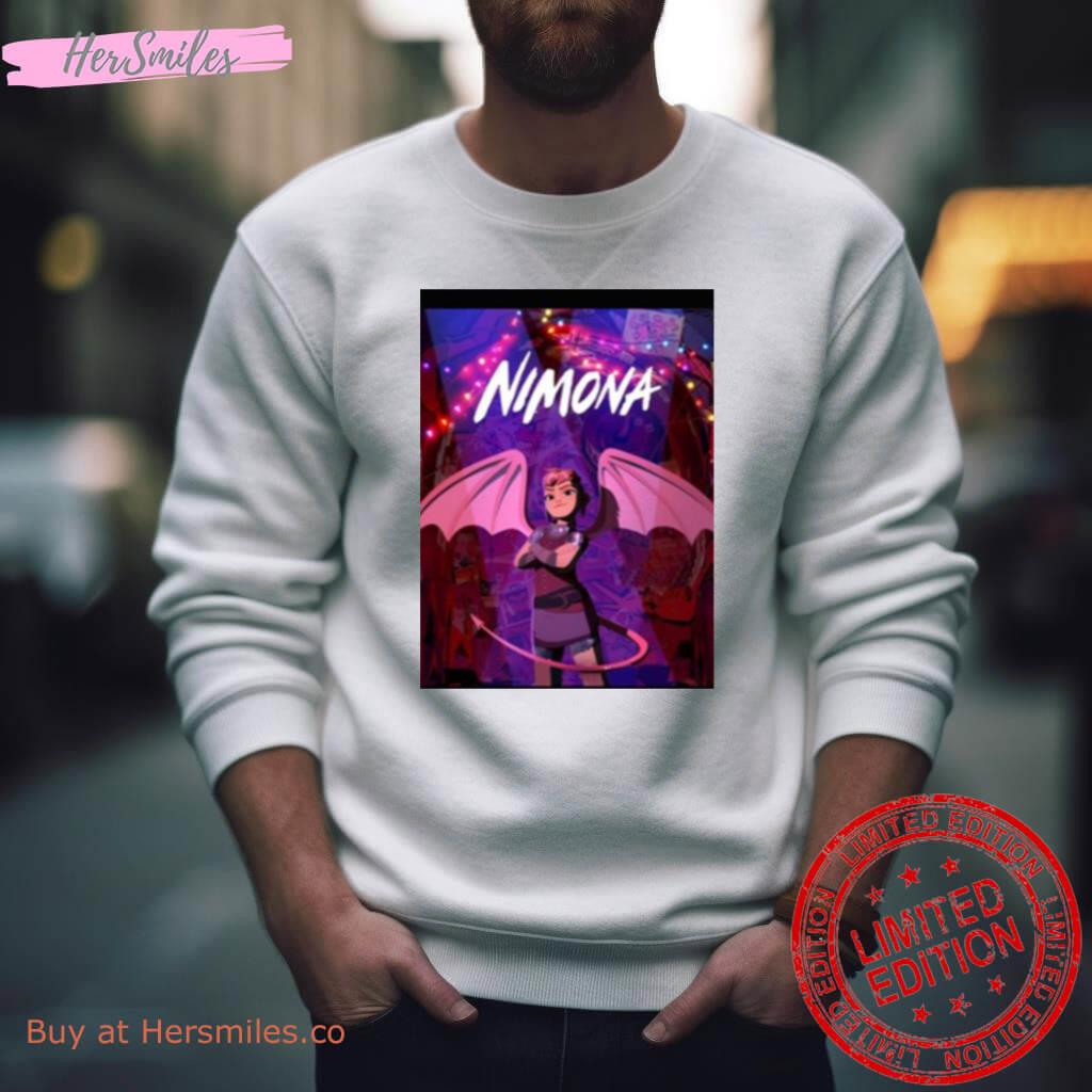 Nimona Anime Illustration Shirt