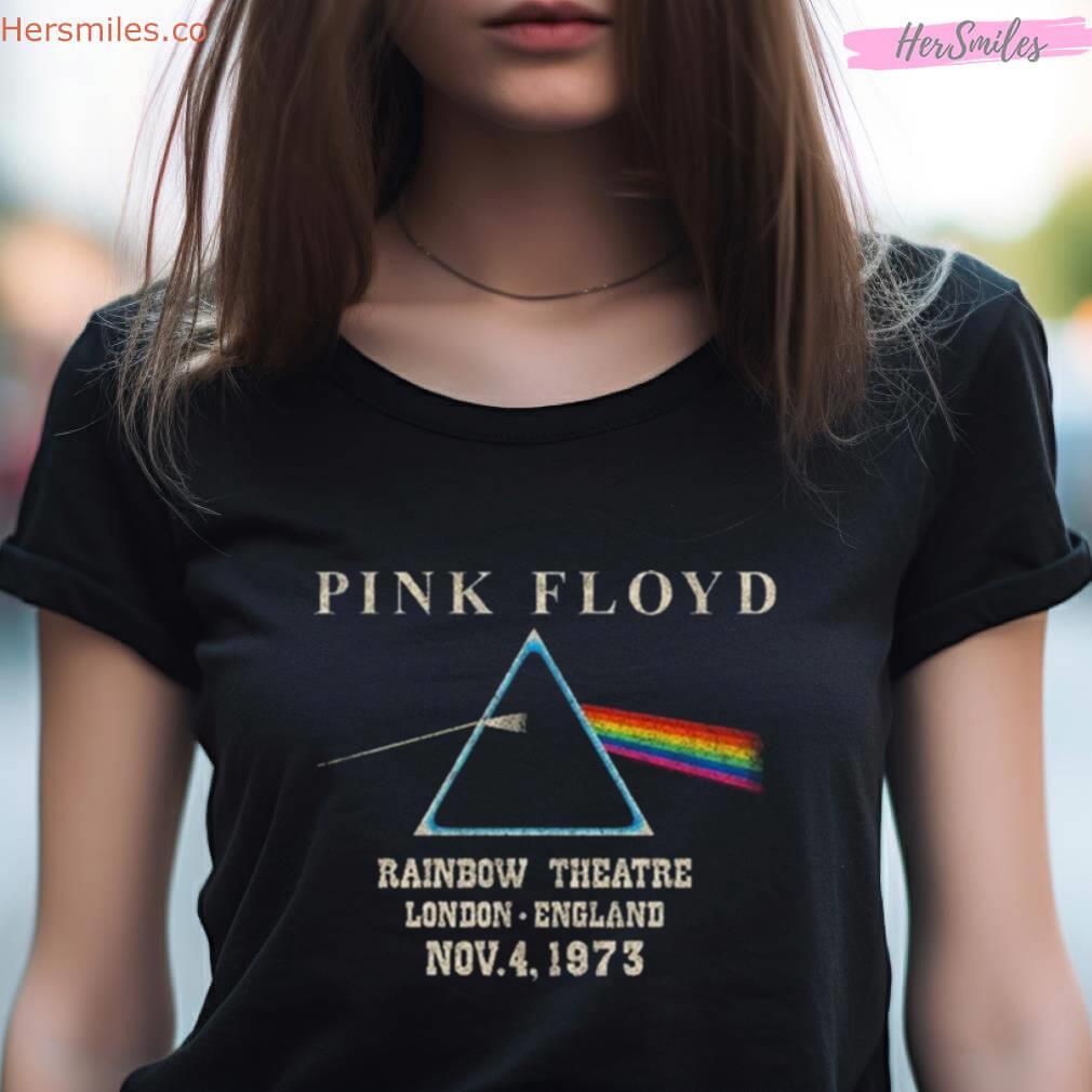 Pink Floyd Rainbow Theatre London England Shirt Pink Floyd Rainbow Theatre London England Shirt