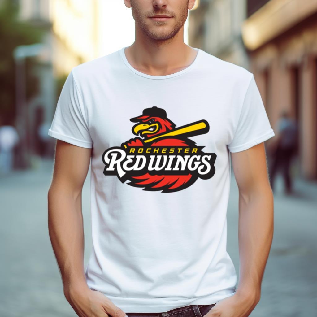 T-Shirt Unisex Red Wings Logo: Maglietta Ufficiale X-Large, Colore Rosso