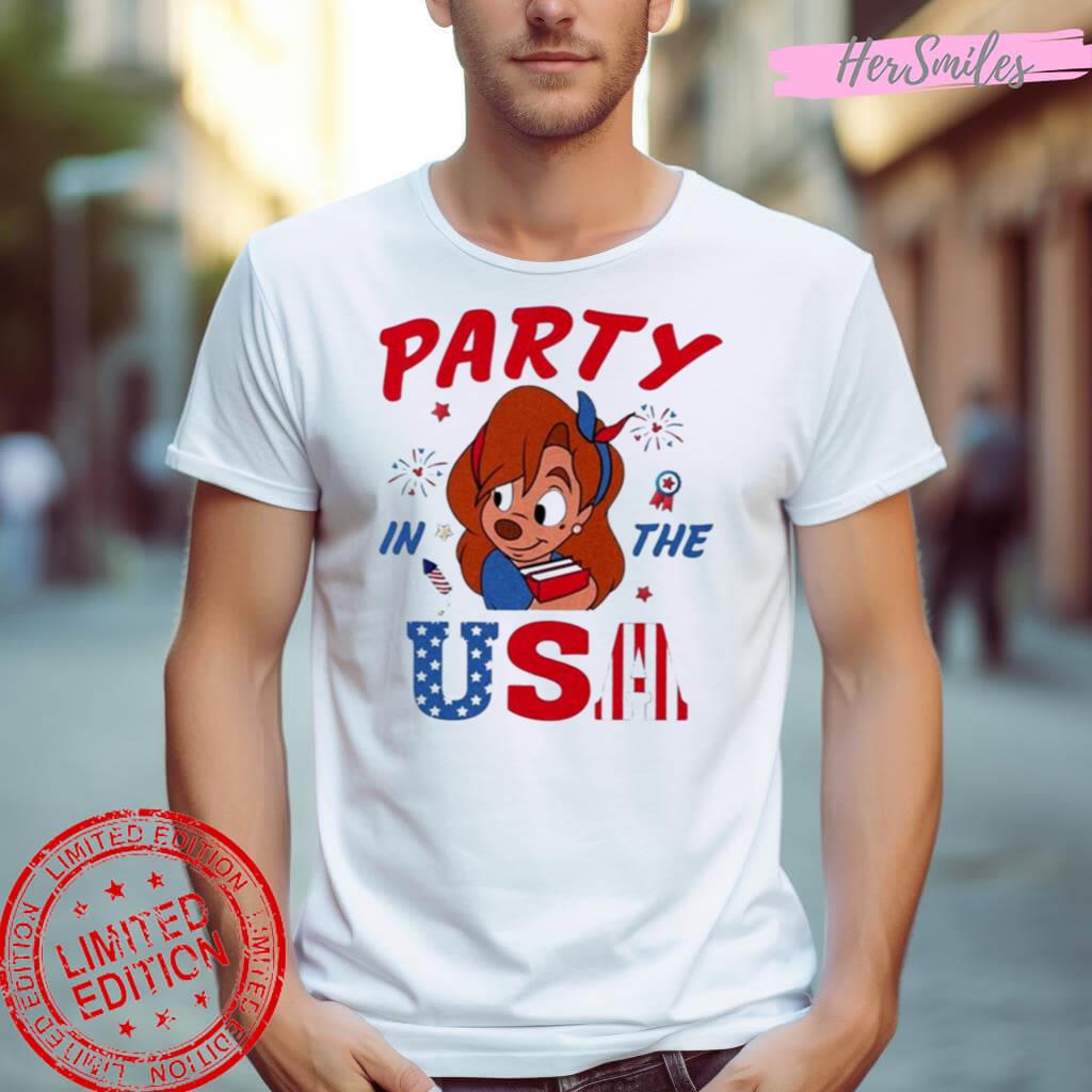 Roxanne 4Th Of July Party In The Usa Shirt