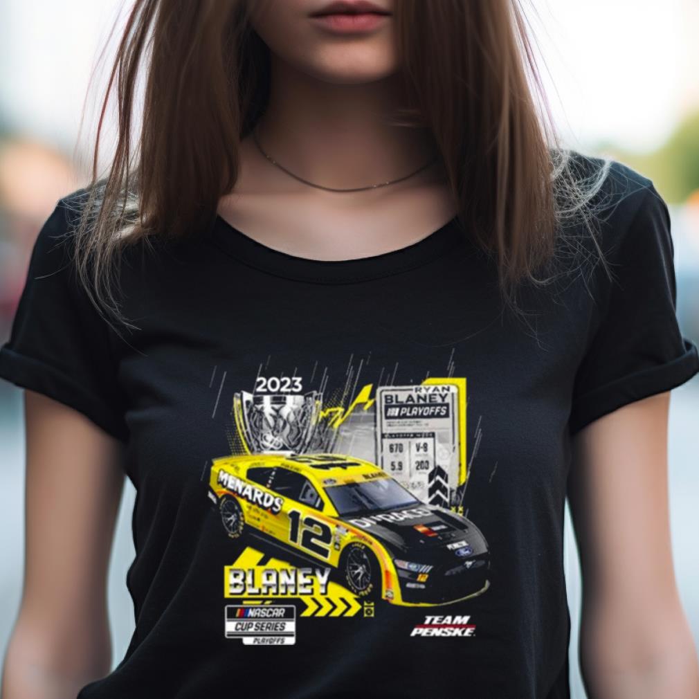 Ryan Blaney Team Penske 2023 Nascar Cup Series Playoffs Shirt Ryan Blaney Team Penske 2023 Nascar Cup Series Playoffs Shirt