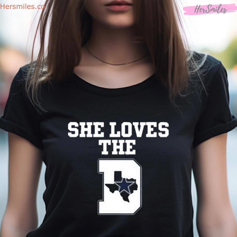 She Loves The Dallas Cowboys 2023 Shirt She Loves The Dallas Cowboys 2023 Shirt