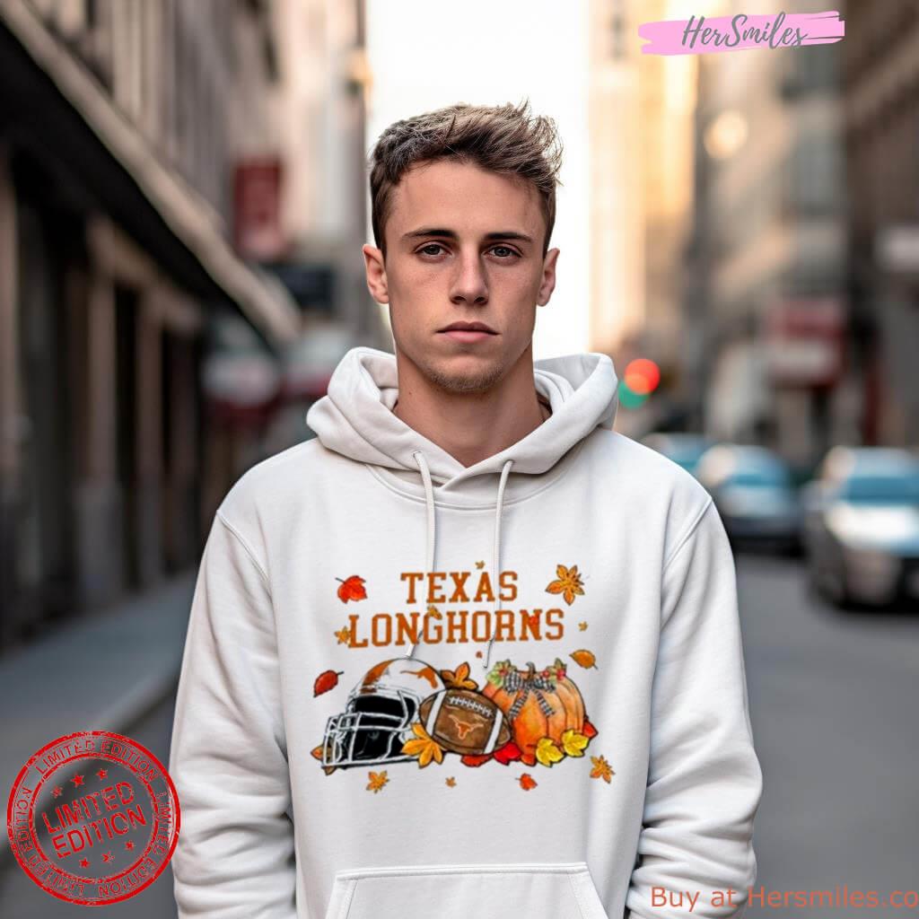 Texas Longhorns Ncaa Football Welcome Fall Pumpkin Halloween 2023 Shirt Texas Longhorns Ncaa Football Welcome Fall Pumpkin Halloween 2023 Shirt