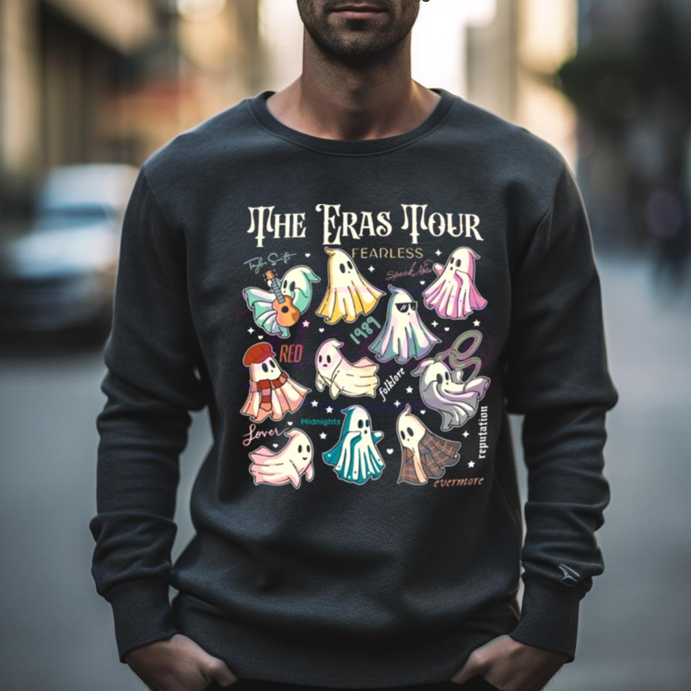 The Eras Tour Ghost Halloween Taylor 2023 Season Shirt