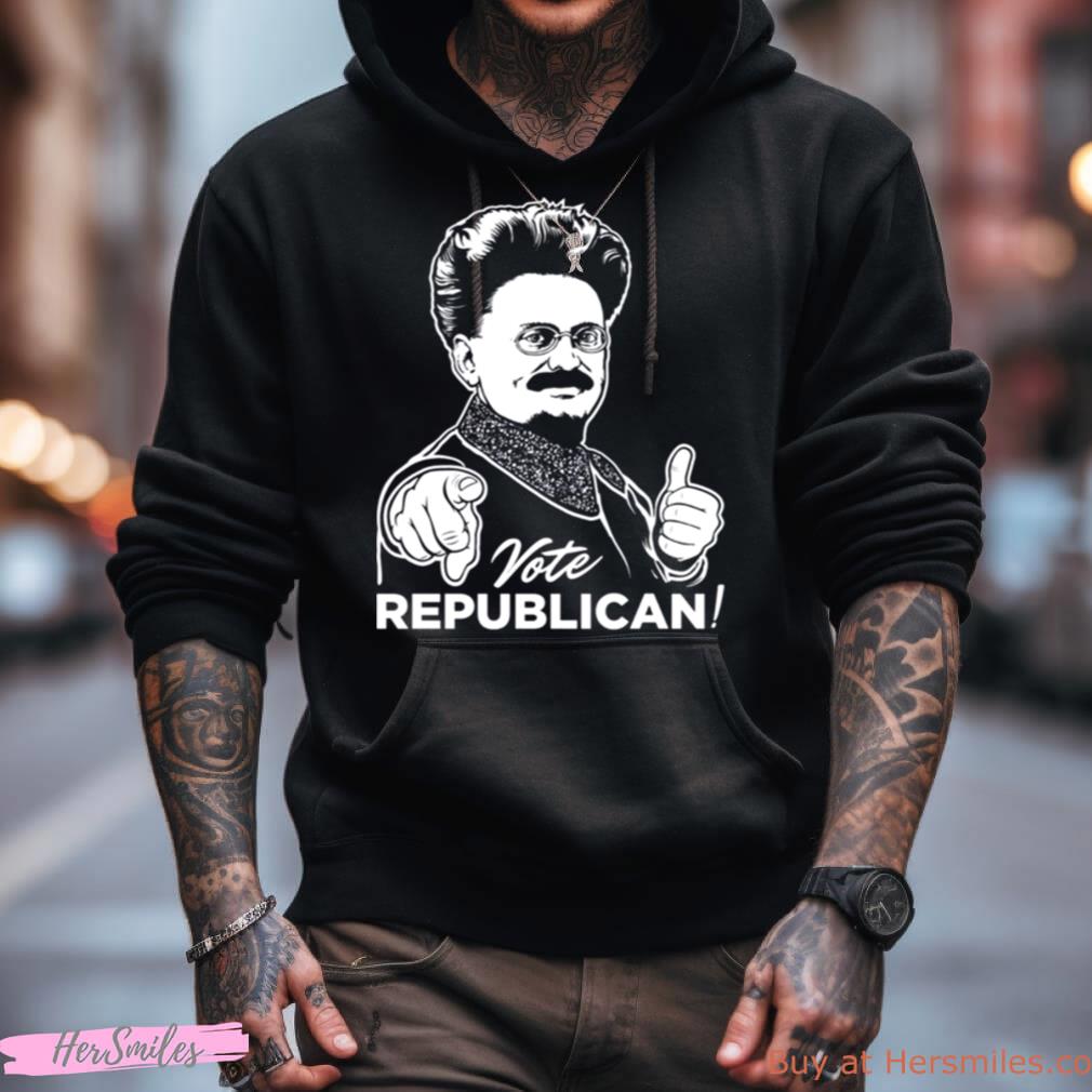 Trotsky Vote Republican Leon Trotsky Shirt Trotsky Vote Republican Leon Trotsky Shirt